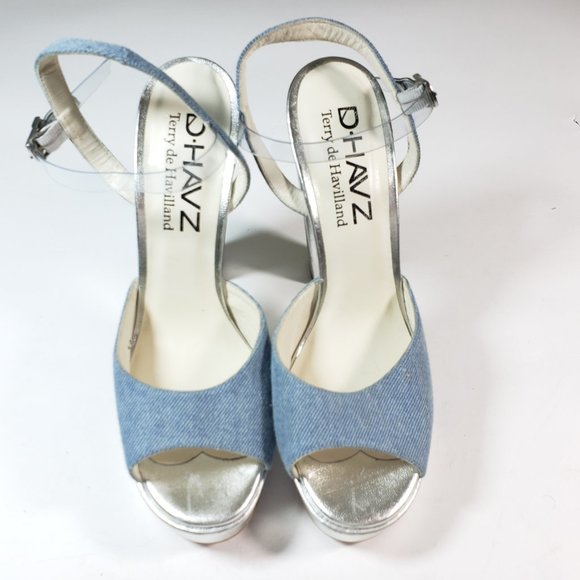 D.Havz Terry De Haviland Womens Heels Open Toe - Picture 2 of 8